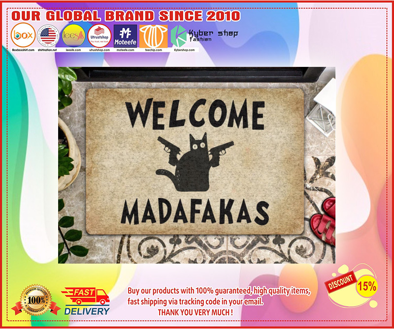 WELCOME MADAFAKAS doormat 3