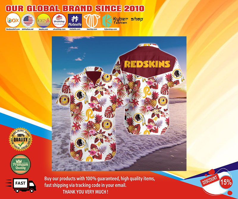 Washington Redskins Hawaiian shirt1