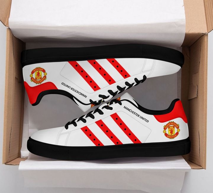 Manchester United Stan Smith Shoes White Version