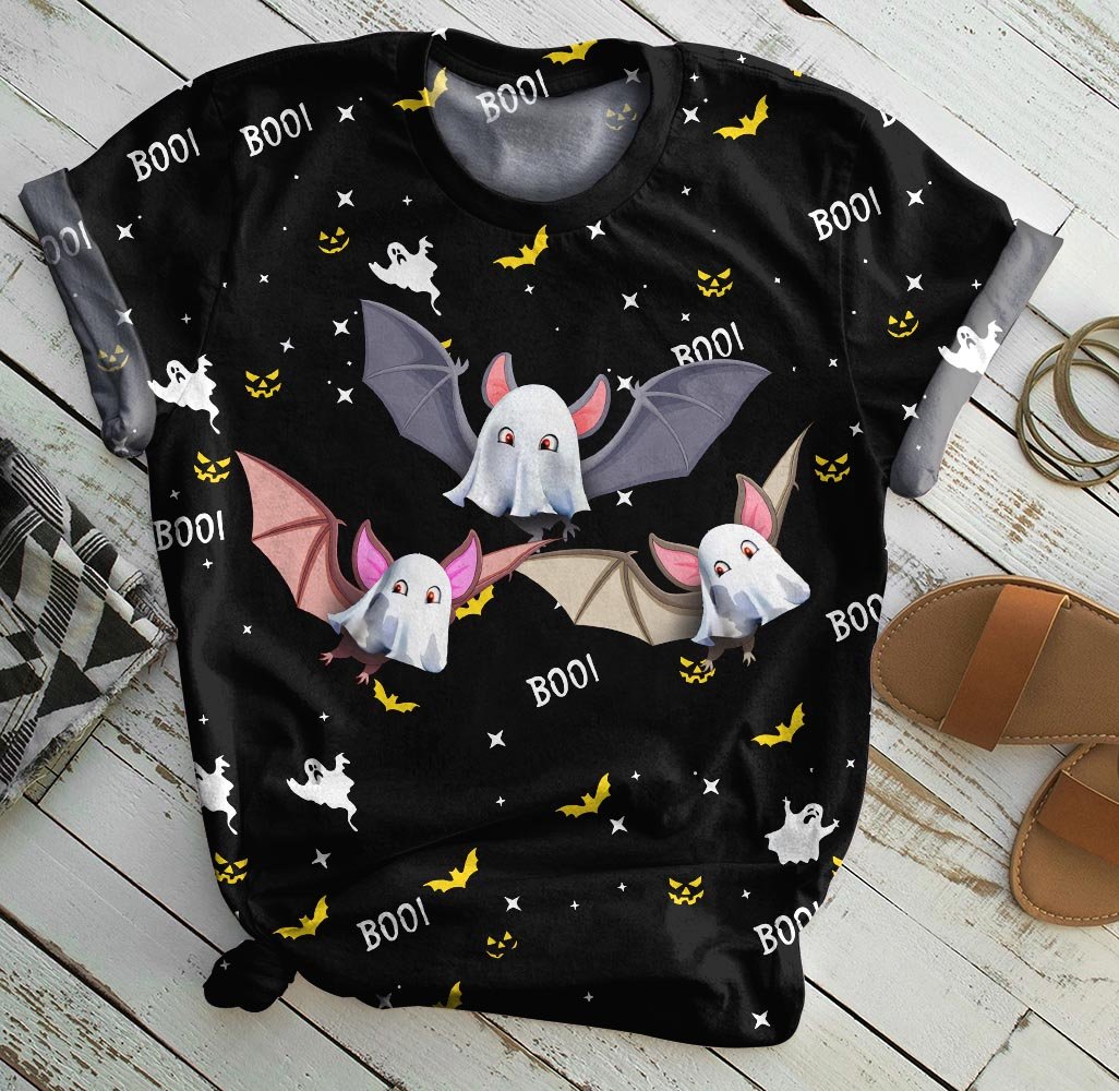 BEST Bat boo boo halloween all over print t-shirt – Saleoff 220921