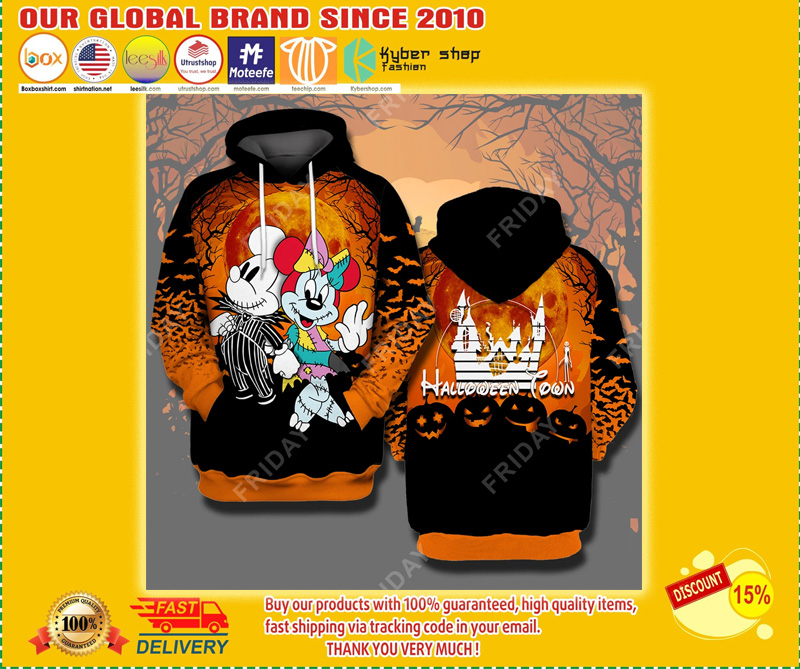 Mickey and Minnie halloween hoodie – LIMITED EDITION