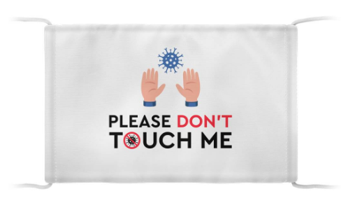 Please Don’t Touch Me Face Mask – Coronavirus – Alchemytee