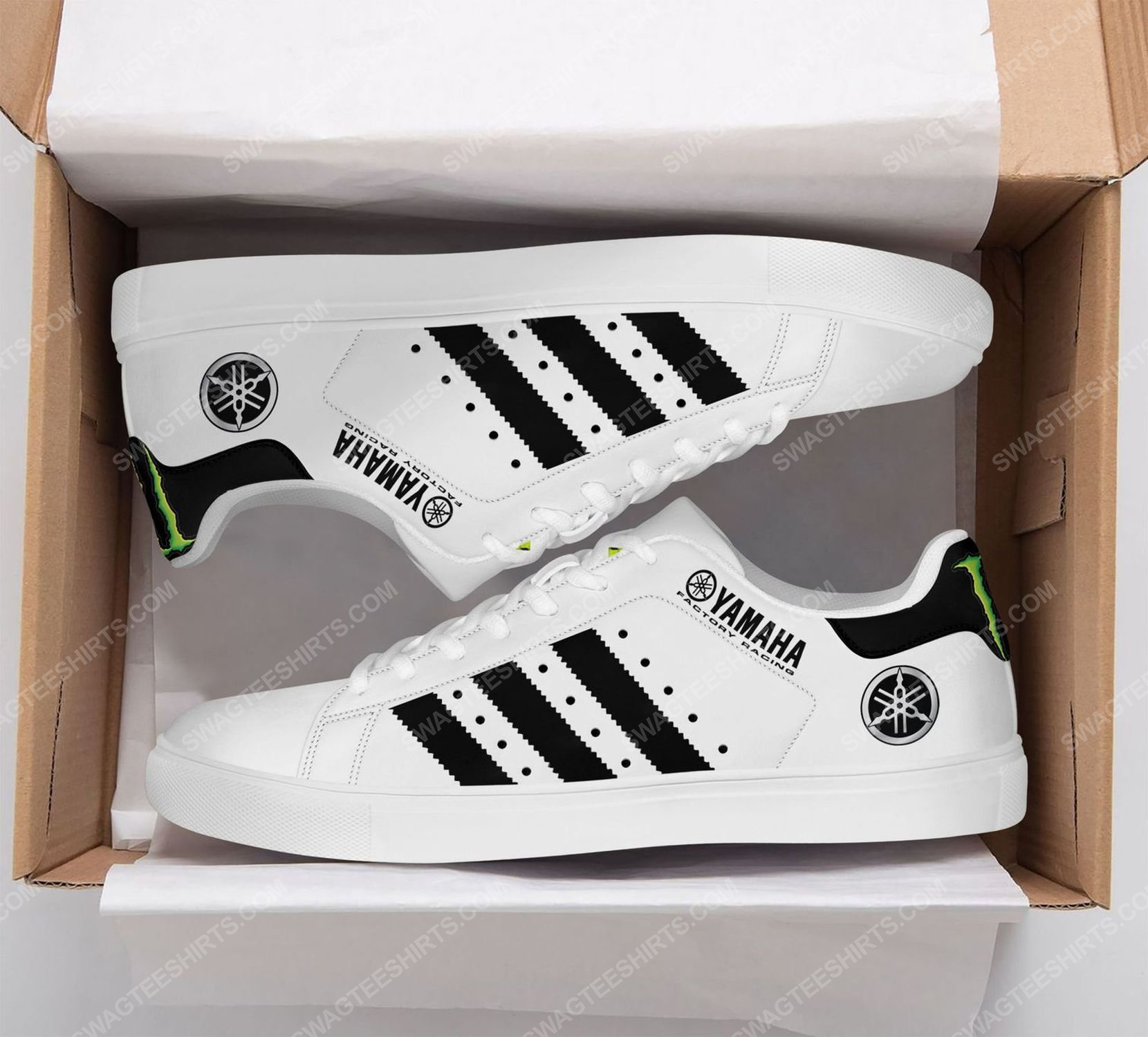 [special edition] Monster energy yamaha factory racing stan smith shoes – Maria