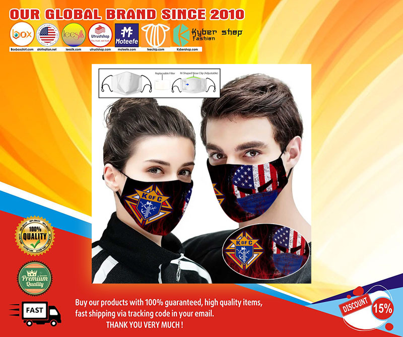 Knights of Columbus 3d face mask- LIMITED EDITION