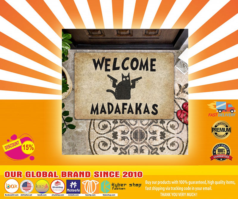 Welcome madafakas doormat4