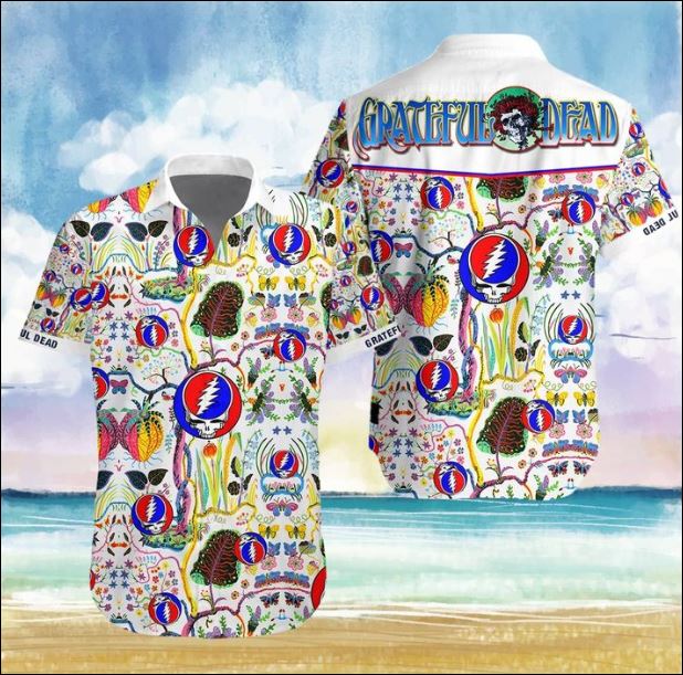 Grateful Dead band Hawaiian 3D shirt – dnstyles