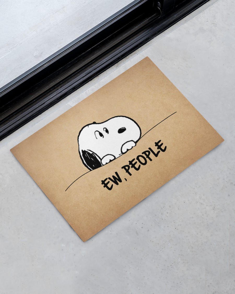 Snoopy ew people doormat 3