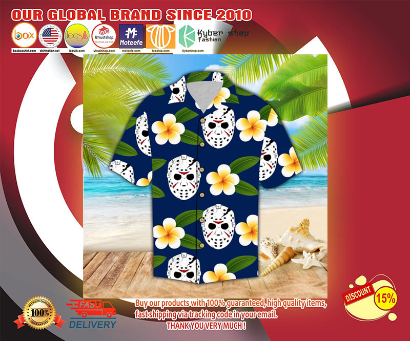 Jackson voorhees Horror hawaiian shirt