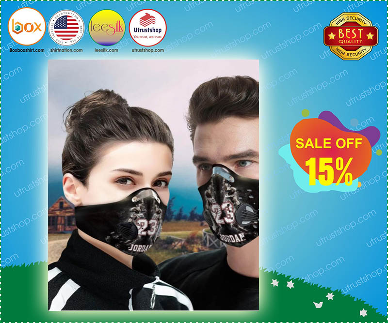 Michael Jordan 23 filter face mask 1