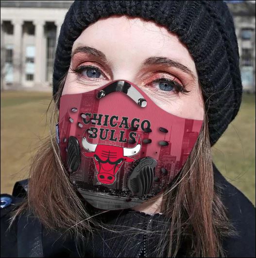 Chicago Bulls filter activated carbon face mask – dnstyles