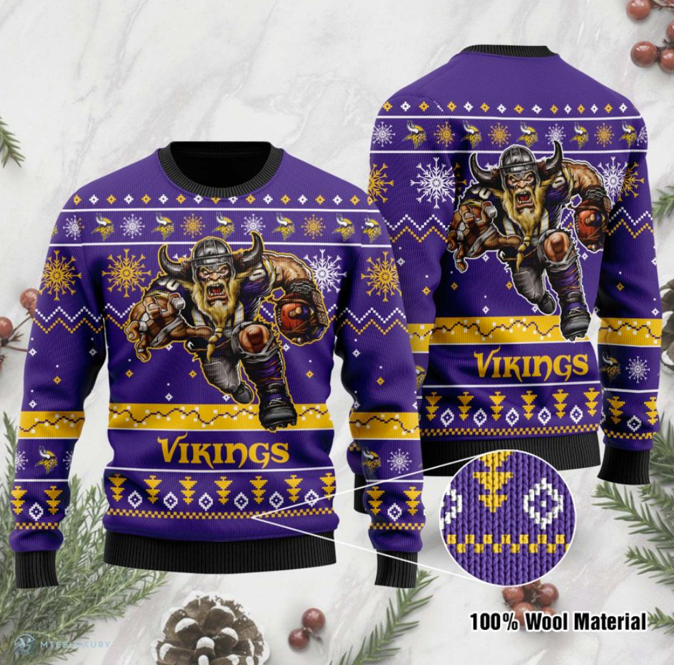 Minnesota Vikings ugly sweater