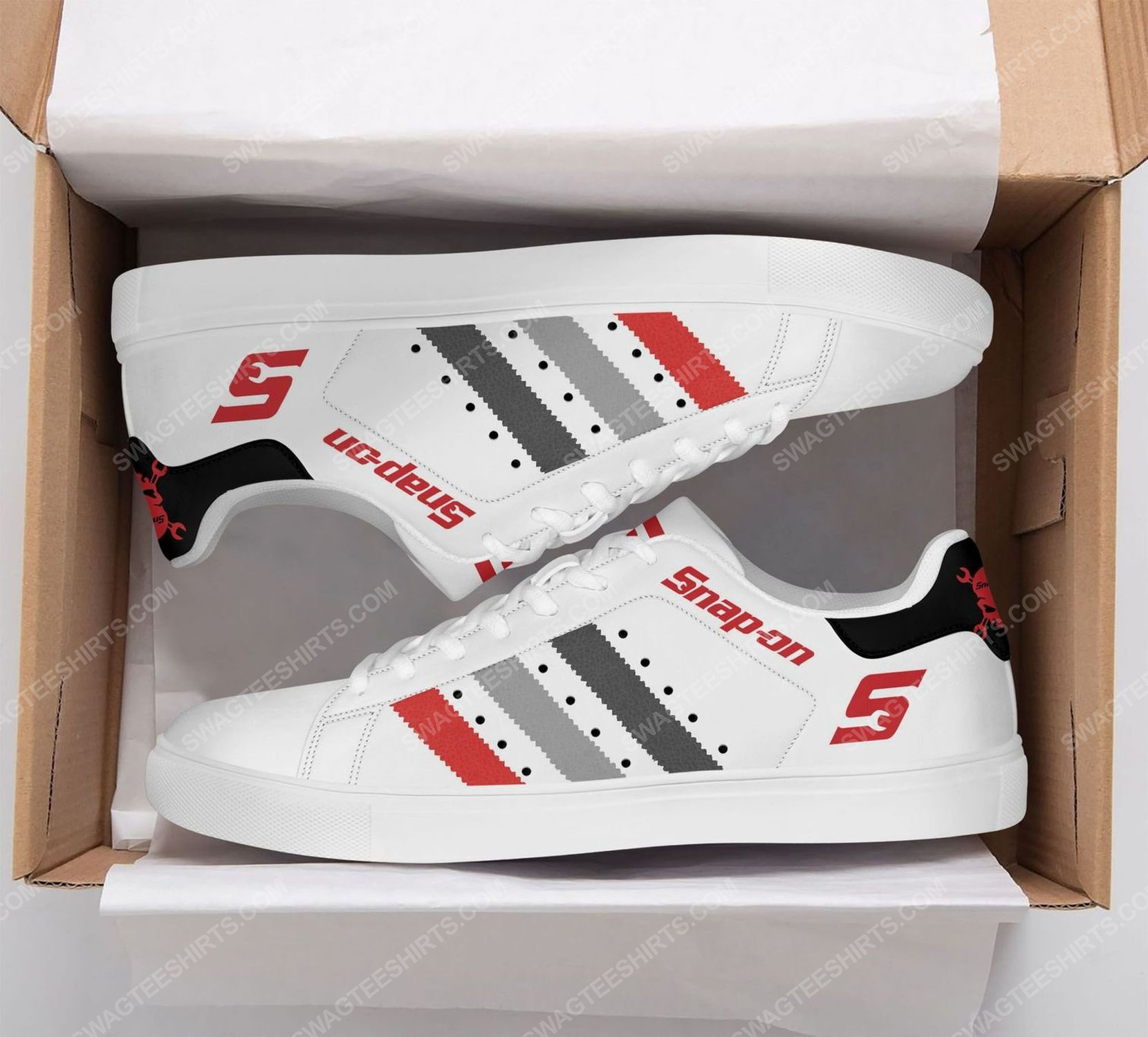 The snap-on version white stan smith shoes 2