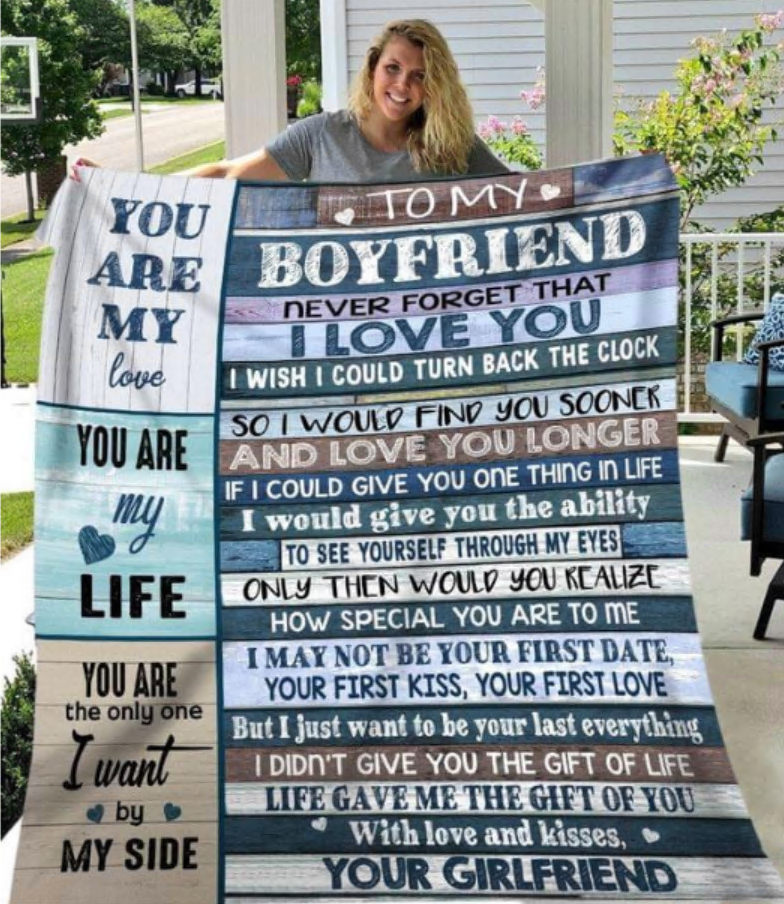 To my boyfriend you are my love you are my life you are the only one i want by my side quilt – dnstyles
