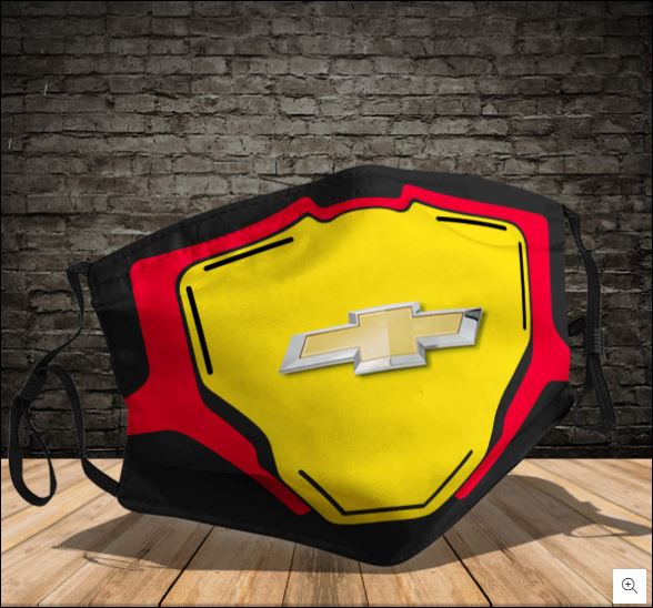 Chevrolet logo face mask