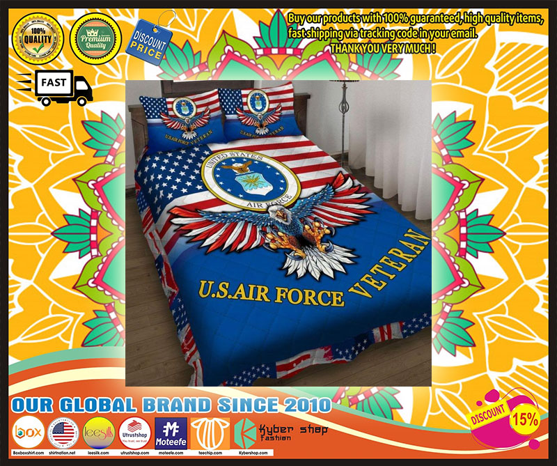 USA air force veteran quilt 4
