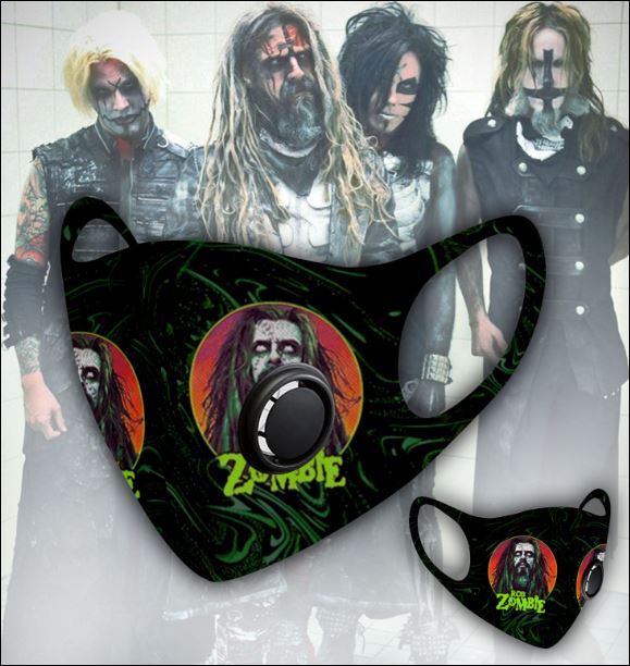 Rob Zombie filter activated carbon face mask 1