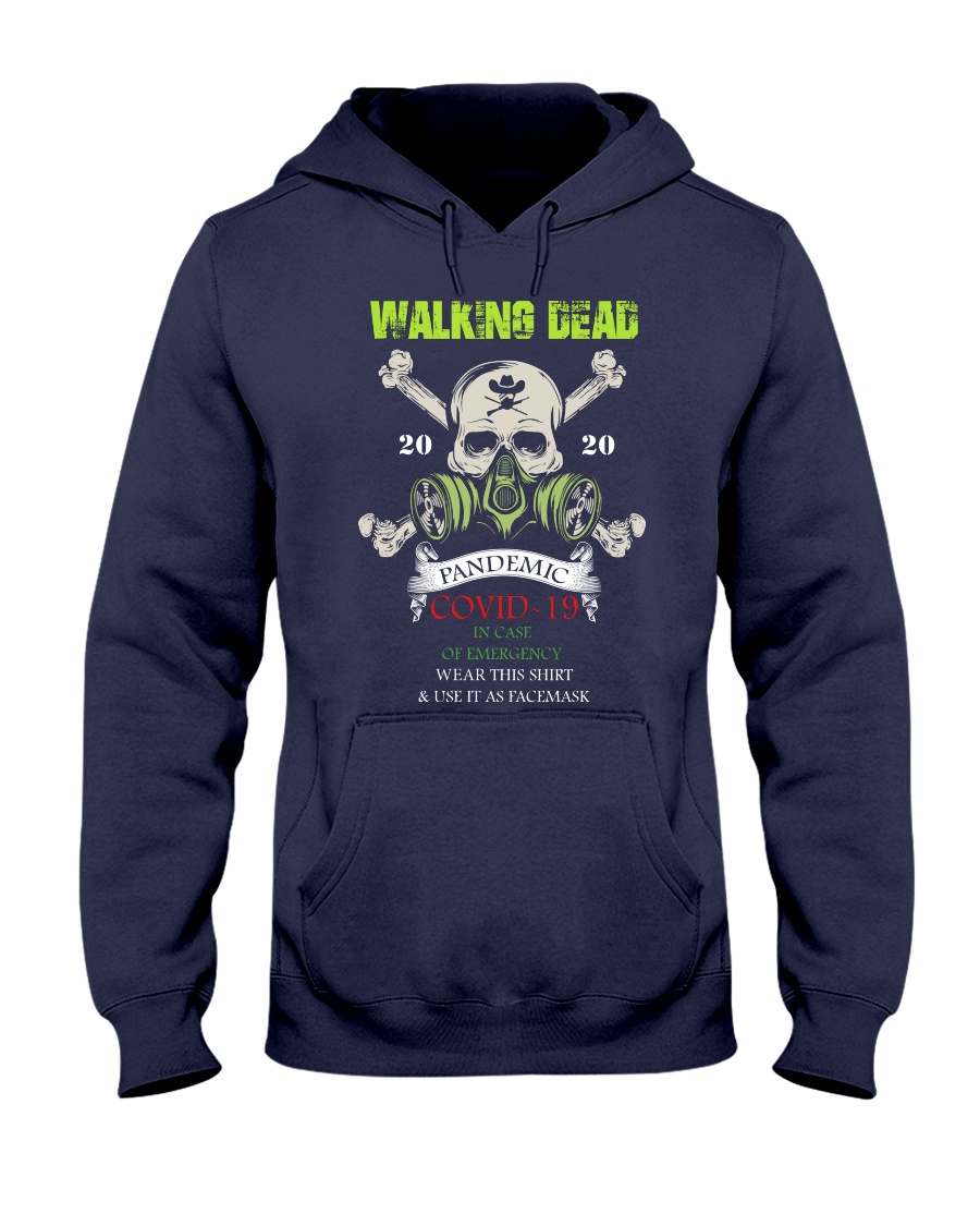 Walking Dead pandemic covid-19 in case of emergency hoodie