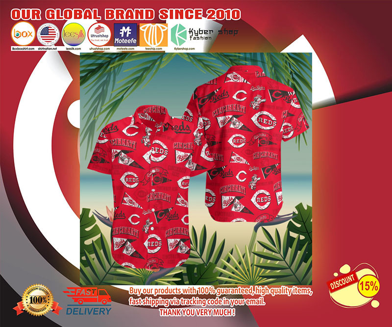 Cincinnati reds hawaiian shirt – LIMITED EDITION