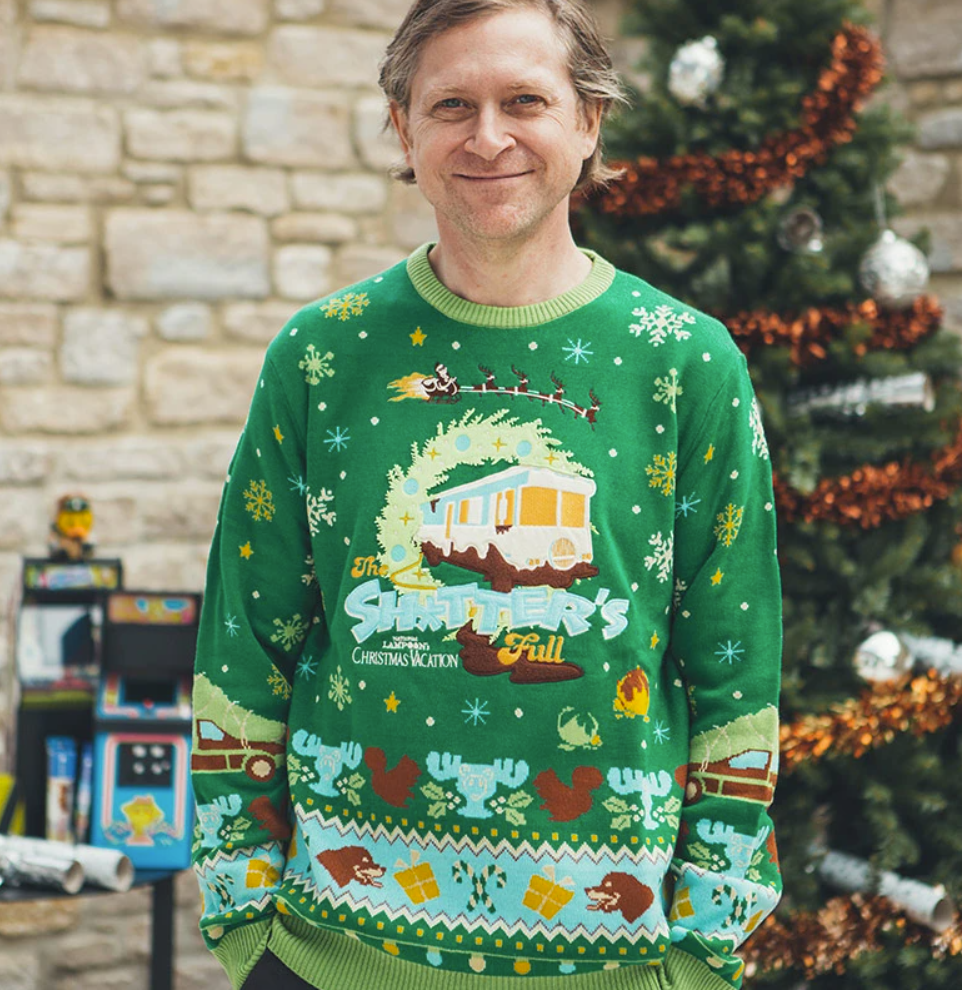 The shitter's full ugly sweater