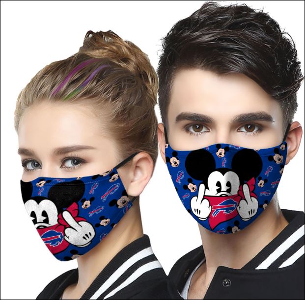 Buffalo Bills Mickey mouse face mask
