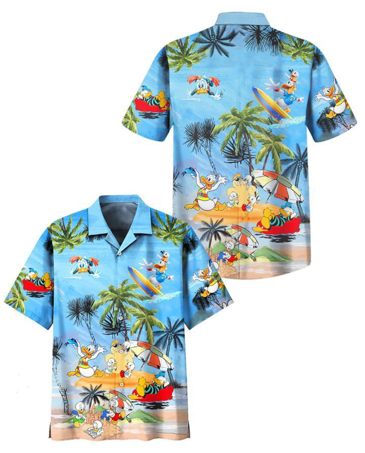 Donald Duck Hawaiian Shirt1