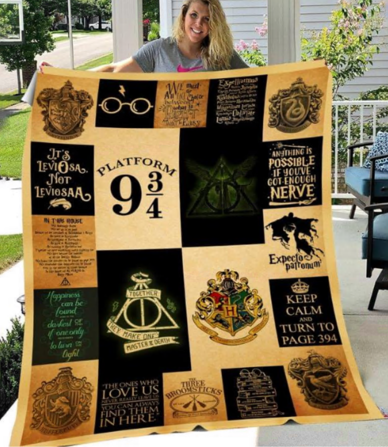 Harry Potter 3D quilt – dnstyles