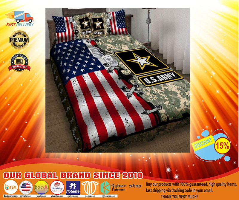 American flag US army quilt BEDDING SET3