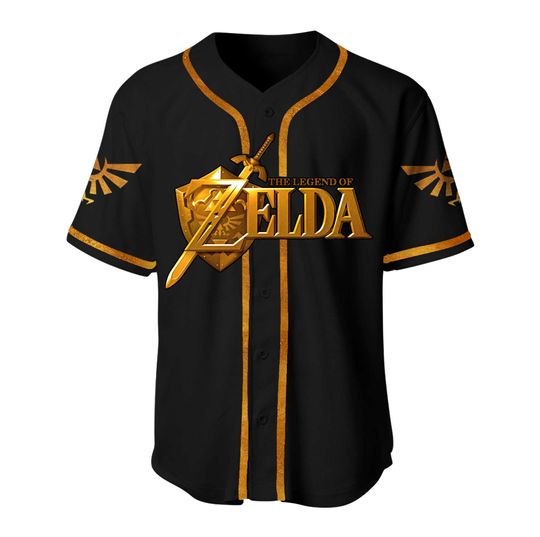 4 The Legend of Zelda Its Dangerous To Go Alone Baseball Jersey Shirt 3