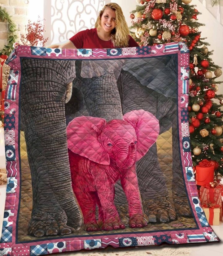 Save the elephant quilt 1