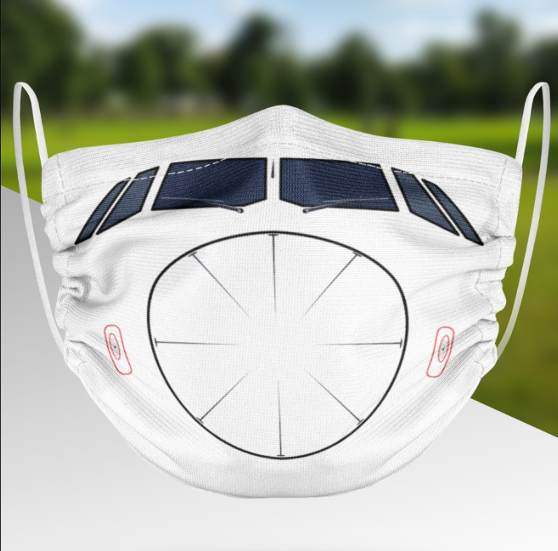 Airbus A320 face mask
