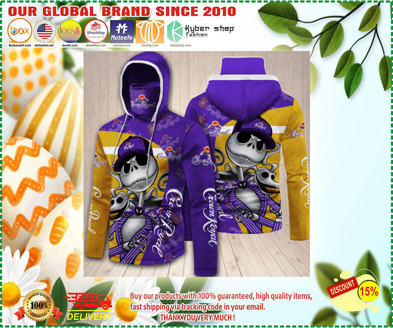 Crown Royal Hoodie With Gaiter 3d hoodie 3