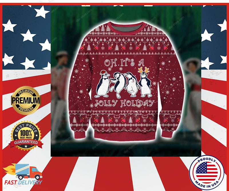 Oh it's a Jolly holiday knitting sweater