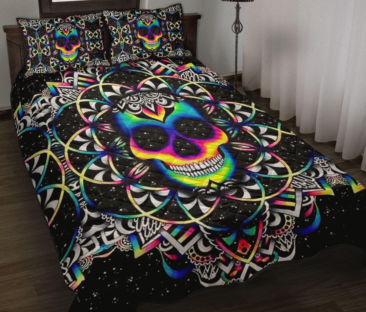 Skull colorful bed set – Saleoff 151020