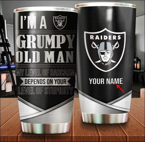 Oakland Raiders i’m a grumpy old man my level of sarcasm depends on your level of stupidity tumbler – dnstyles