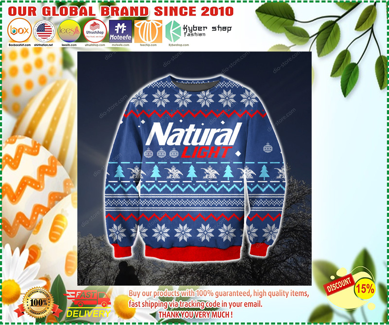 NATURAL LIGHT UGLY CHRISTMAS SWEATER 1