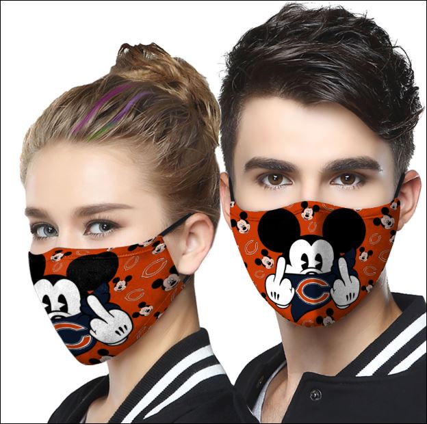 Chicago Bears Mickey mouse face mask