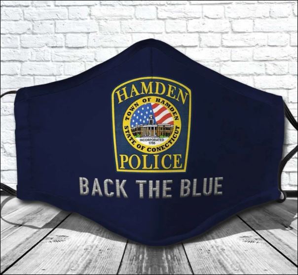 Hamden Police back the blue face mask – dnstyles