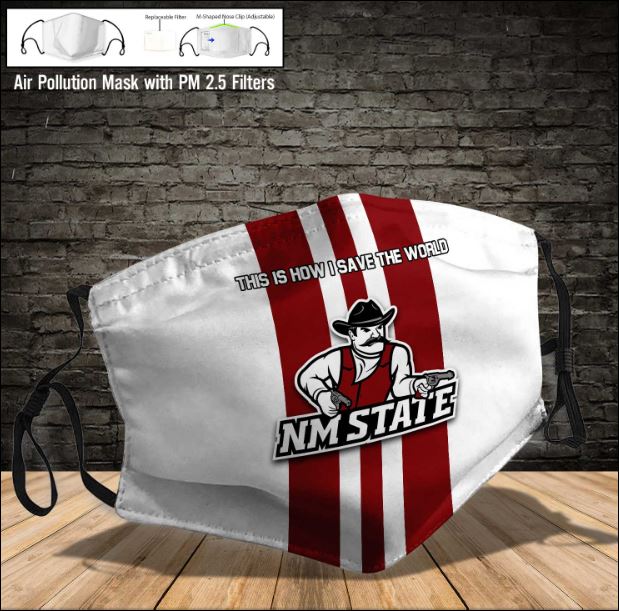 New Mexico State Aggies face mask