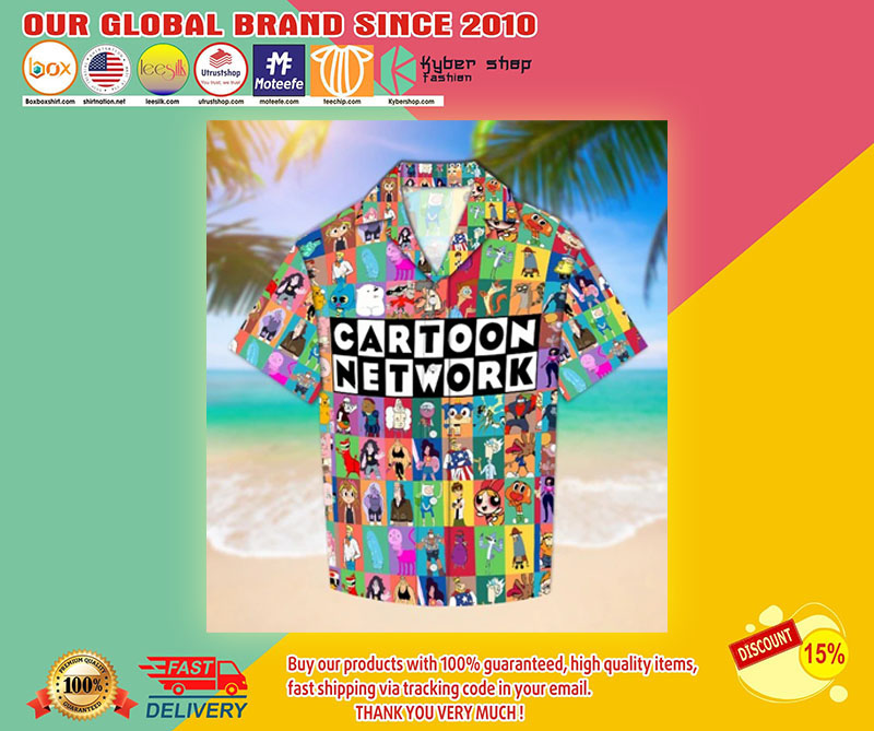 Cartoon Network Hawaiian shirt2