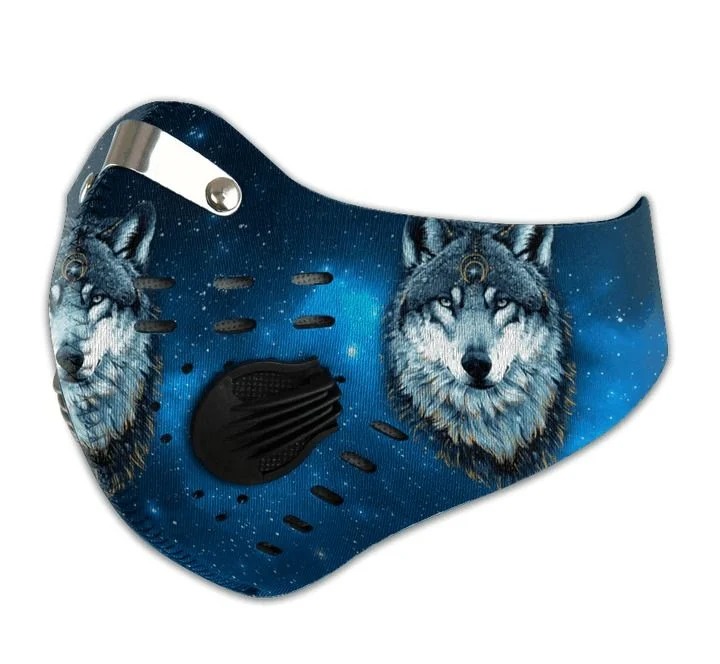Wolf Filter Activated Carbon Pm 2.5 Fm Face Mask-3