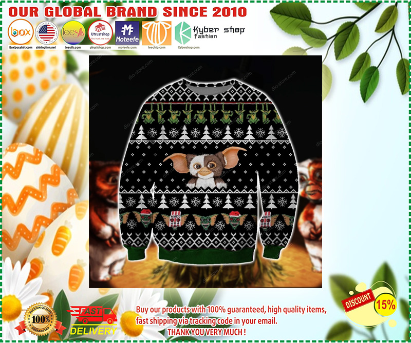 GREMLINS UGLY CHRISTMAS SWEATER 2