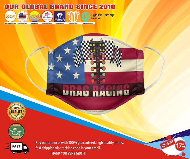 American flagDrag racing face mask- LIMITED EDITION