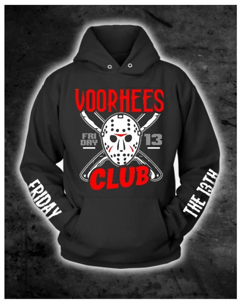 Voorhees Club 3d All Over Printed Hoodie – BBS