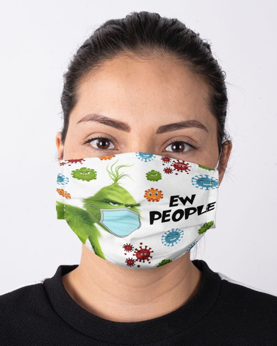 Cronavirus ew people grinch face mask 1