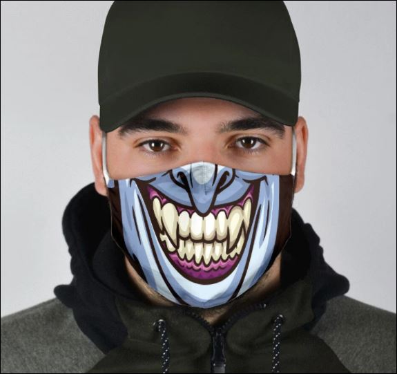Halloween vampire mouth face mask