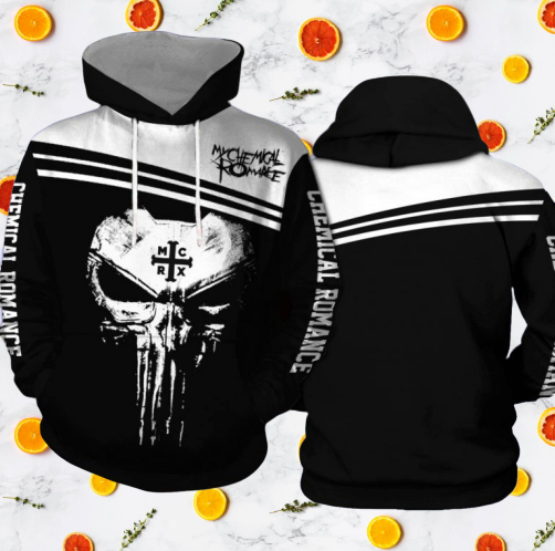 My Chemical Romance skull 3D hoodie – LIMITED EDTION