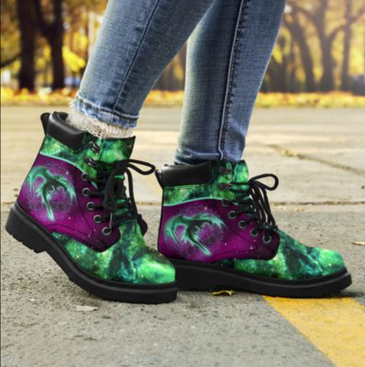 Dragon of the galaxy timberland boots 1