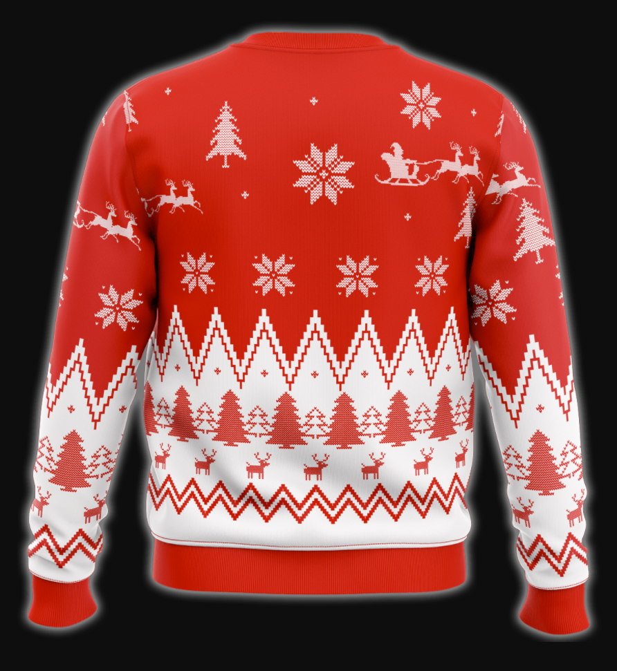 Trump make Christmas great again ugly sweater 1