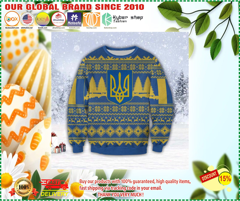 UKRAINA UGLY CHRISTMAS SWEATER 2