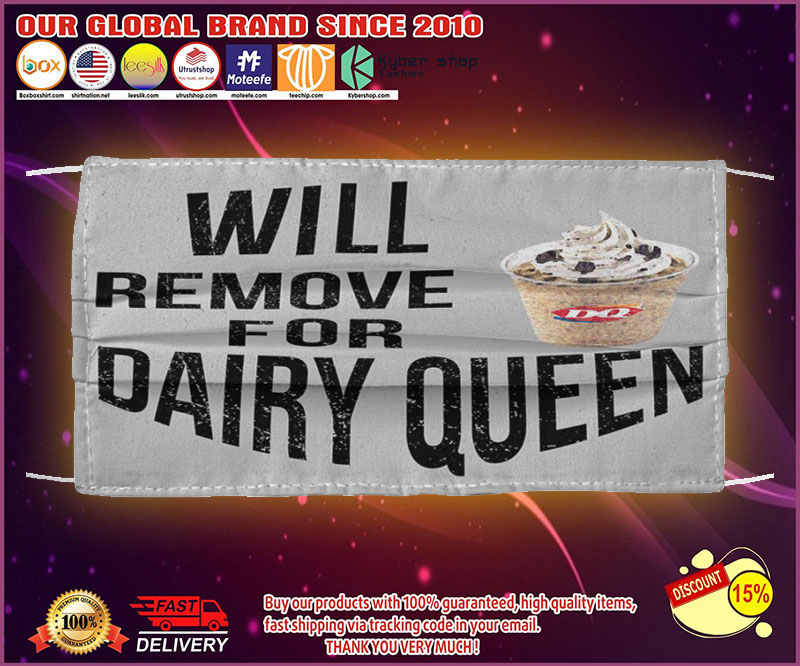 Will remove for dairy queen face mask 4
